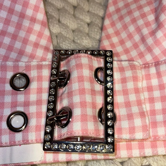 NWOT Pink buckled bralette Size small - Picture 16 of 16